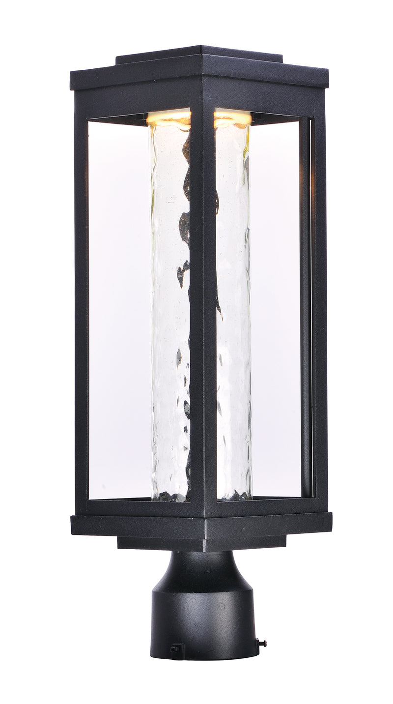 Maxim 55900WGBK Salon LED Outdoor Post/Pier Mount | Black
