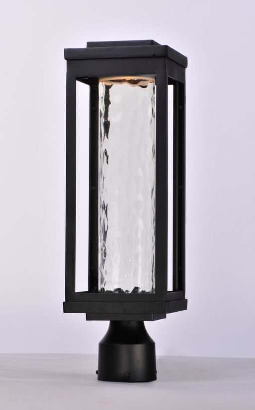 Maxim 55900WGBK Salon LED Outdoor Post/Pier Mount | Black