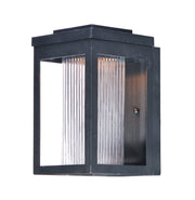 Maxim 55902CRBK Salon Outdoor LED Wall Sconce | Black