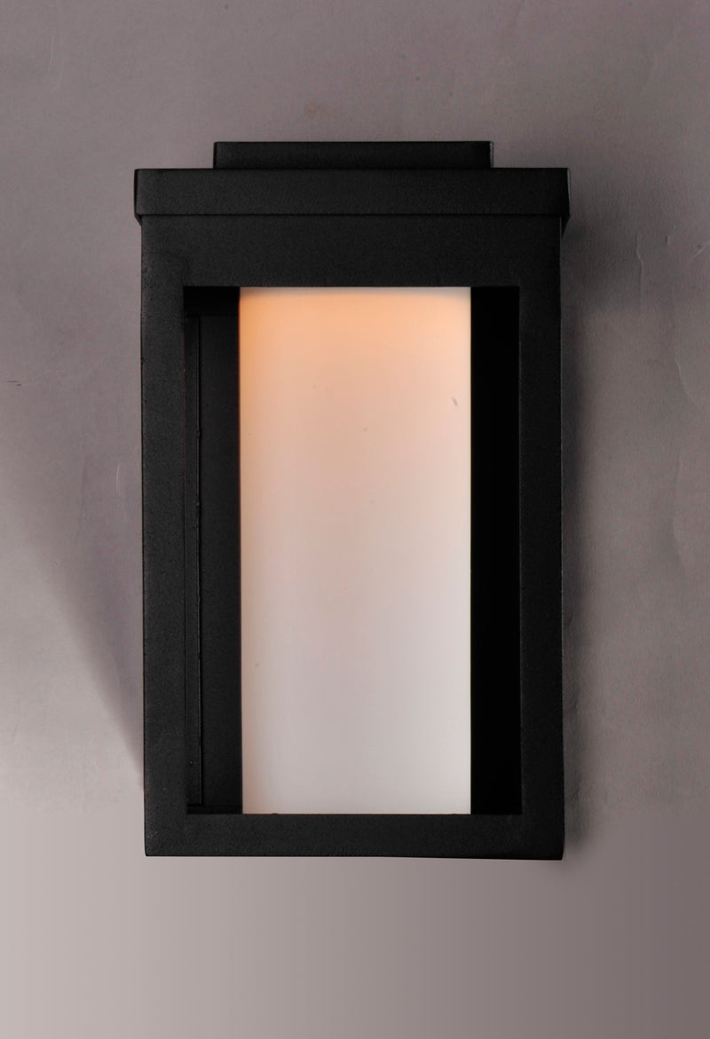 Maxim 55902SWBK Salon Outdoor LED Wall Sconce | Black