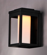 Maxim 55902SWBK Salon Outdoor LED Wall Sconce | Black