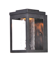 Maxim 55902WGBK Salon Outdoor LED Wall Sconce | Black