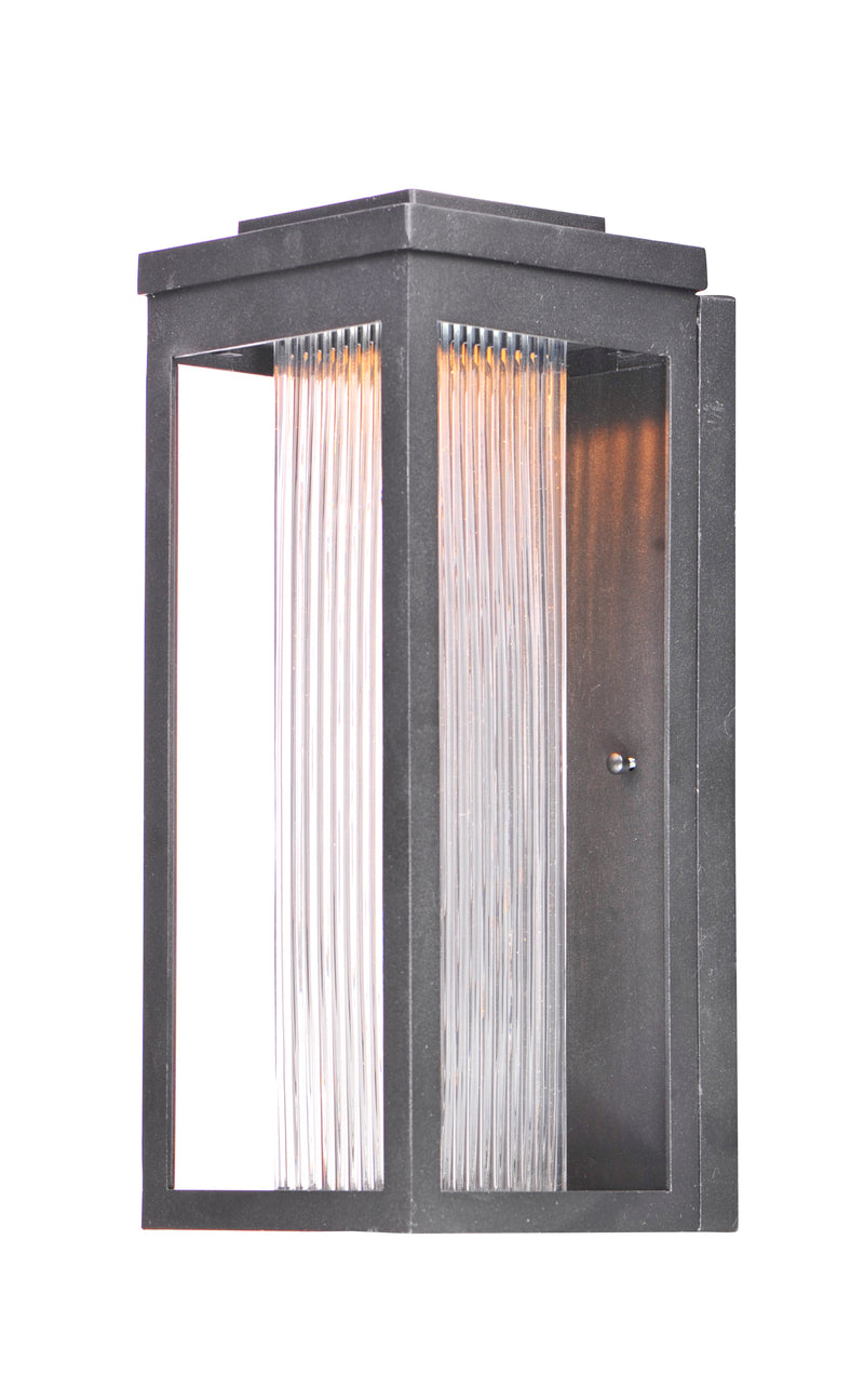 Maxim 55904CRBK Salon Outdoor LED Wall Sconce | Black