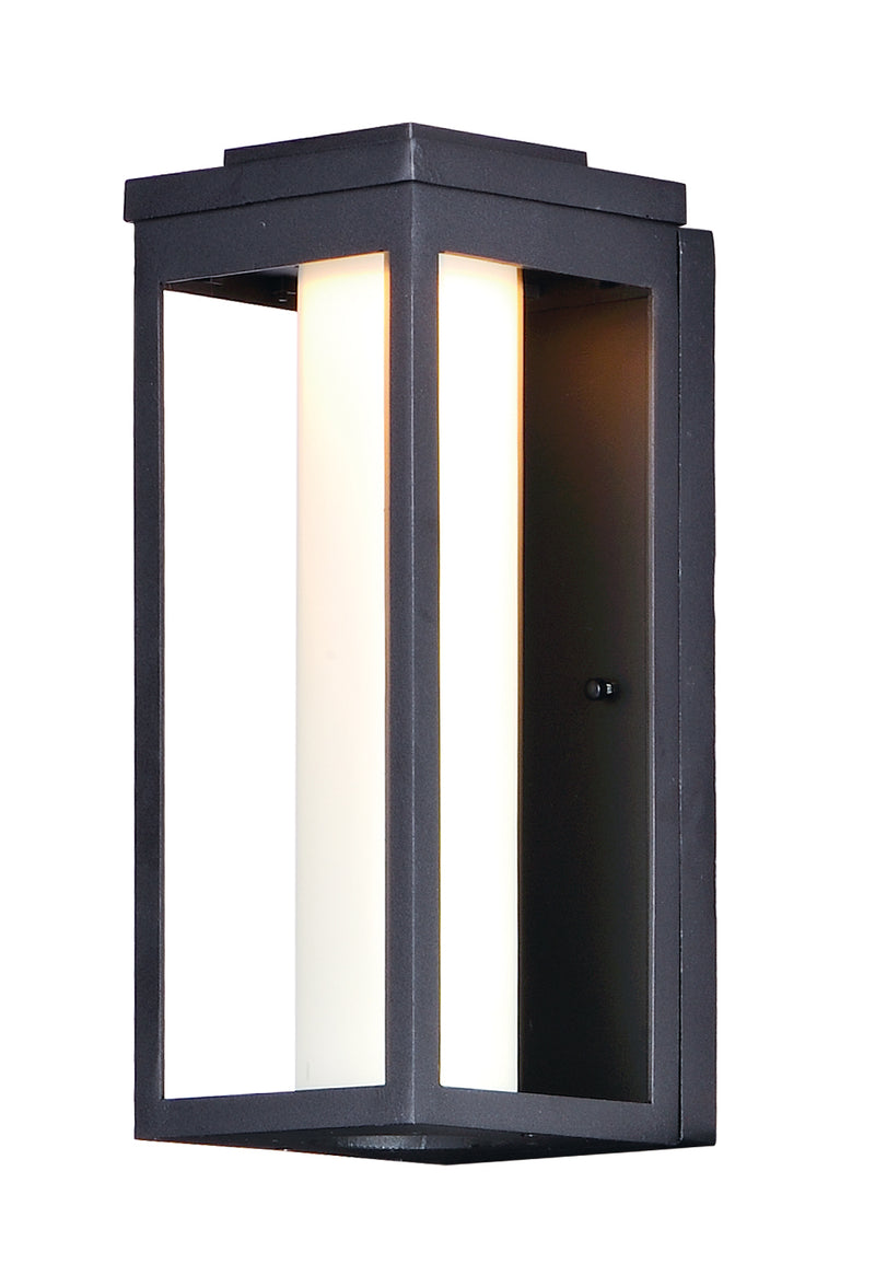 Maxim 55904SWBK Salon Outdoor LED Wall Sconce | Black