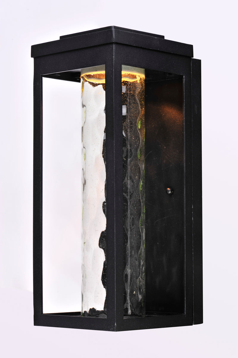 Maxim 55904WGBK Salon Outdoor LED Wall Sconce | Black