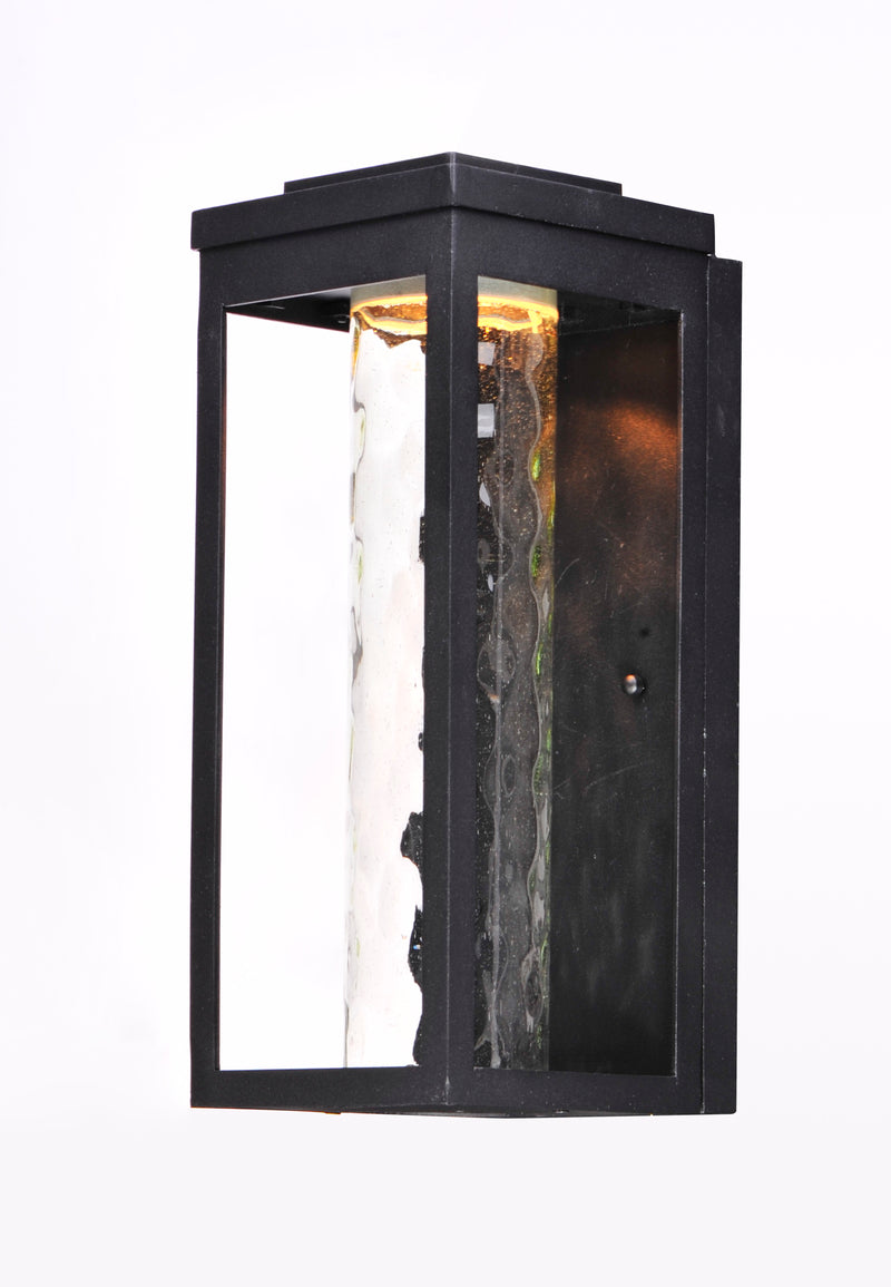 Maxim 55904WGBK Salon Outdoor LED Wall Sconce | Black