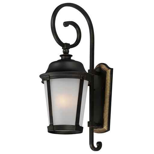 Maxim 56095FSBZ Dover LED 1 Light Outdoor Wall Lantern | Bronze