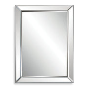 Vistella Mirror | Modern Rectangle Frameless Bathroom Vanity Mirror Mounted Vertical or Horizontal (30 in. W x 40 in. H x 1 in. D)