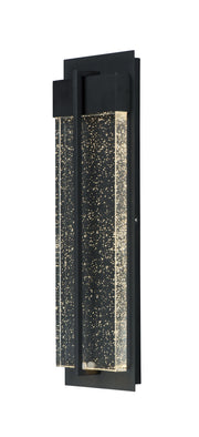 Maxim 56194BGBK Cascade LED Outdoor Wall Sconce | Black