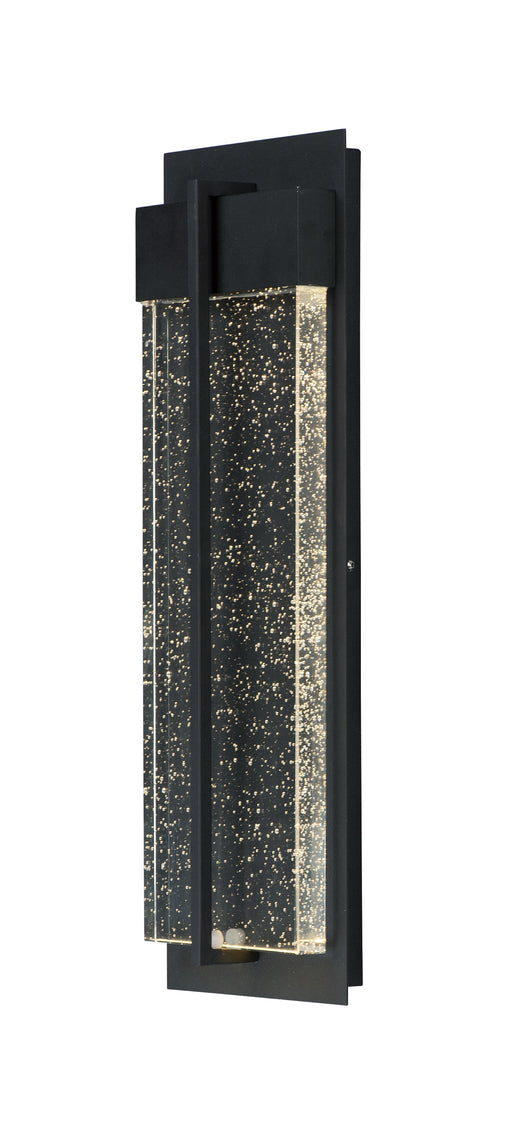 Maxim 56194BGBK Cascade LED Outdoor Wall Sconce | Black