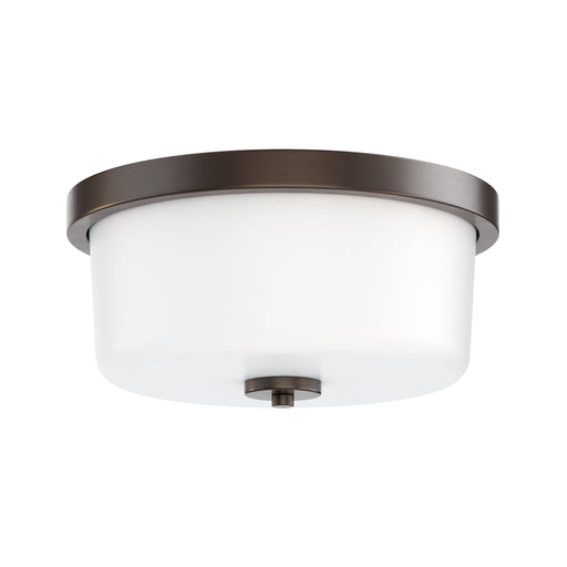 Maxim 5691WTOI Fuller 2 Light Flush Mount | Oil Rubbed Bronze