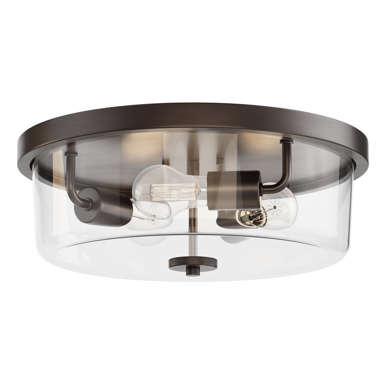 Maxim 5693CLOI Fuller 3 Light Flush Mount | Oil Rubbed Bronze