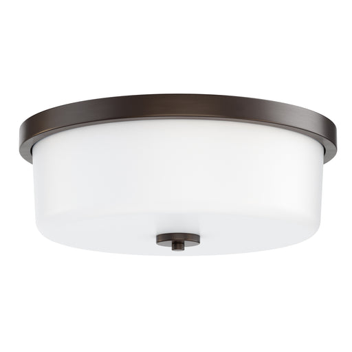 Maxim 5693WTOI Fuller 3 Light Flush Mount | Oil Rubbed Bronze