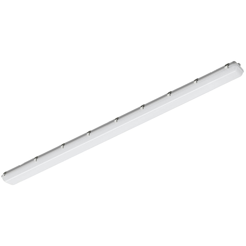 Maxim 57538WTDG Vaportight 96" Flush Mount | White