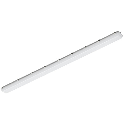 Maxim 57539WTDG Vaportight 96" Flush Mount wEM Battery | White