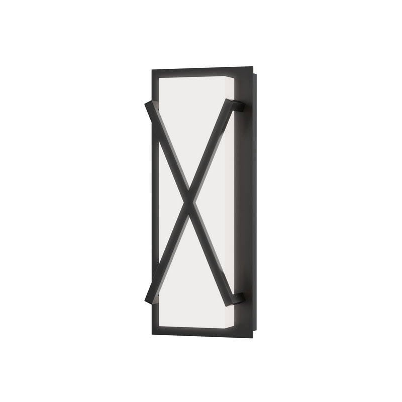 Maxim 57941WTBK Dexter 14" LED Wall Sconce | Black