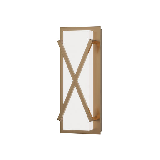 Maxim 57941WTNAB Dexter 14" LED Wall Sconce | Natural Aged Brass