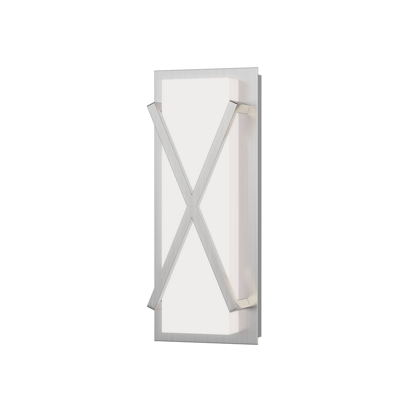 Maxim 57941WTSN Dexter 14" LED Wall Sconce | Satin Nickel