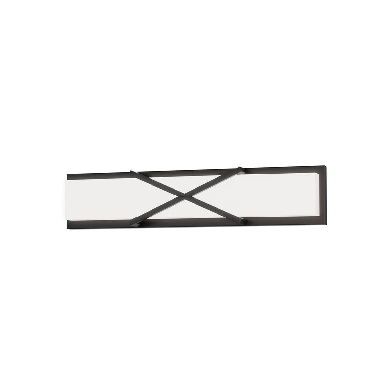 Maxim 57942WTBK Dexter 24" LED Wall Sconce | Black
