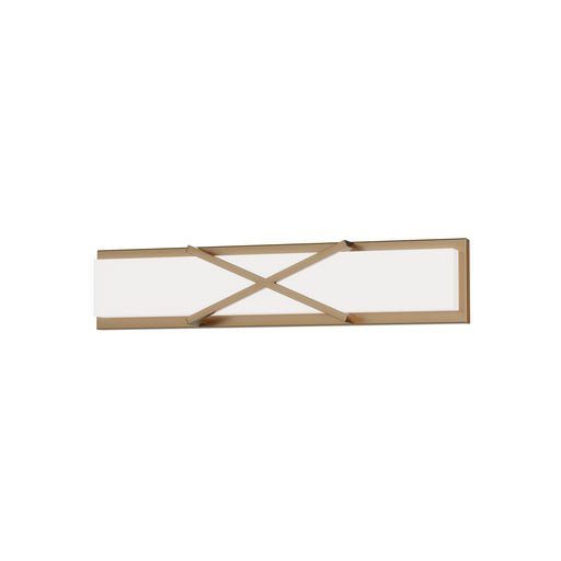 Maxim 57942WTNAB Dexter 24" LED Wall Sconce | Natural Aged Brass