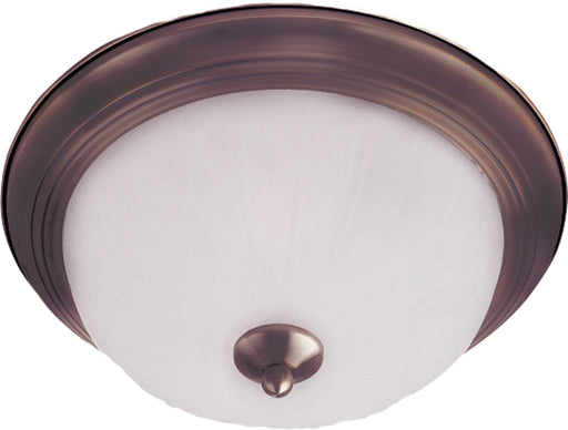 Maxim 5830FTOI Essentials 1 Light Flush Mount | Oil Rubbed Bronze