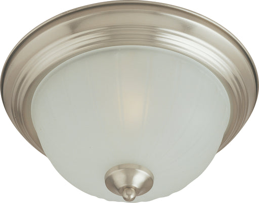 Maxim 5832FTSN Essentials 3 Light Flush Mount | Satin Nickel