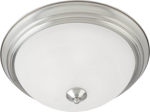 Maxim 5841MRSN Essentials 2 Light Flush Mount | Satin Nickel