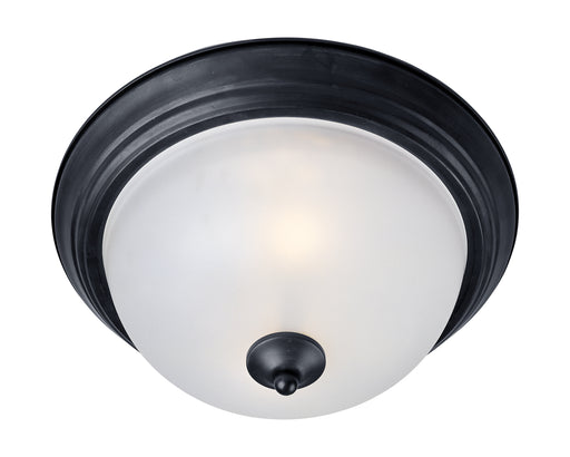 Maxim 5842FTBK Essentials 3 Light Flush Mount | Black