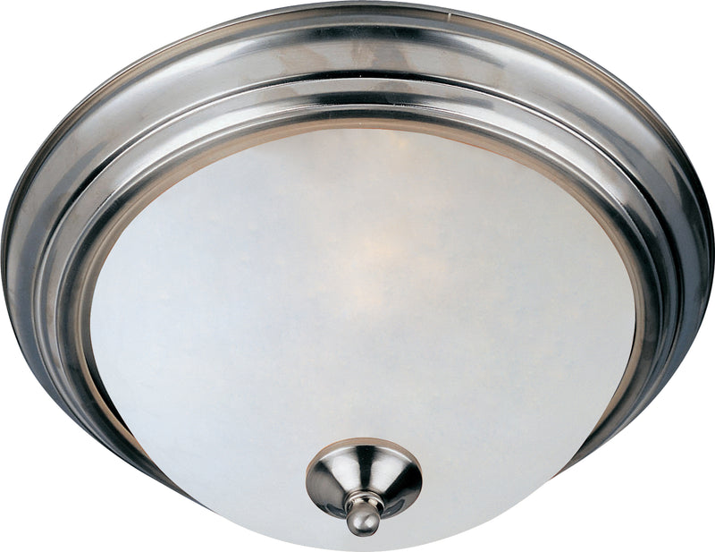 Maxim 5842FTSN Essentials 3 Light Flush Mount | Satin Nickel