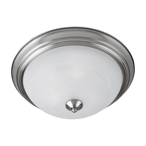Maxim 5842MRSN Essentials 3 Light Flush Mount | Satin Nickel