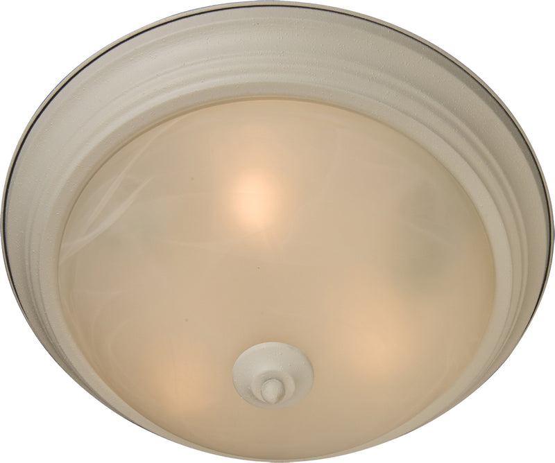 Maxim 5842MRTW Essentials 3 Light Flush Mount | Textured White