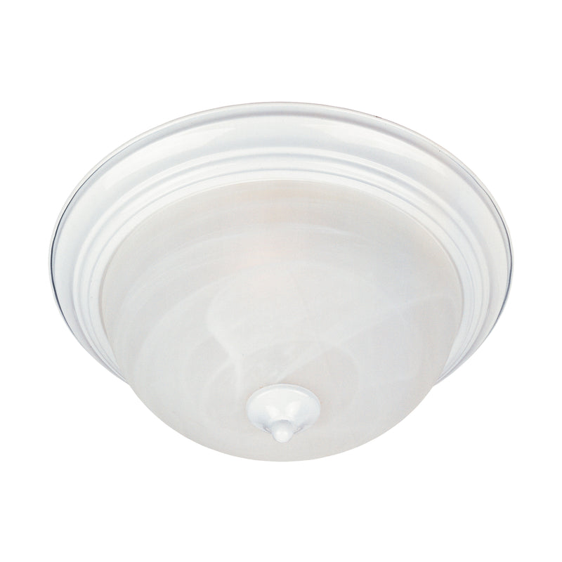 Maxim 5842MRWT Essentials 3 Light Flush Mount | White
