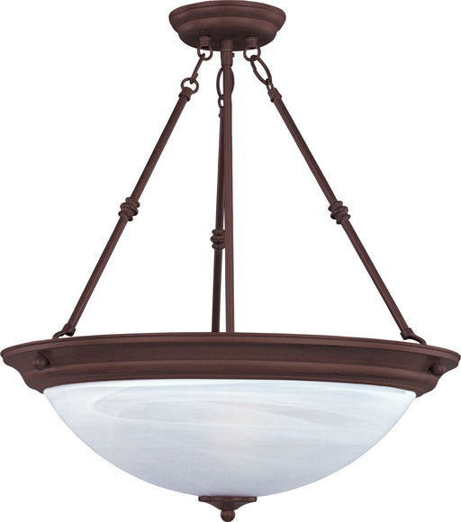 Maxim 5845MROI Essentials 3 Light Invert Bowl Pendant | Oil Rubbed Bronze