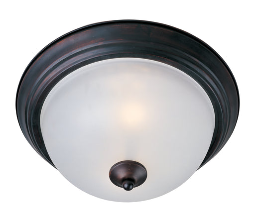 Maxim 5849FTOI Essentials 2 Light Flush Mount | Oil Rubbed Bronze