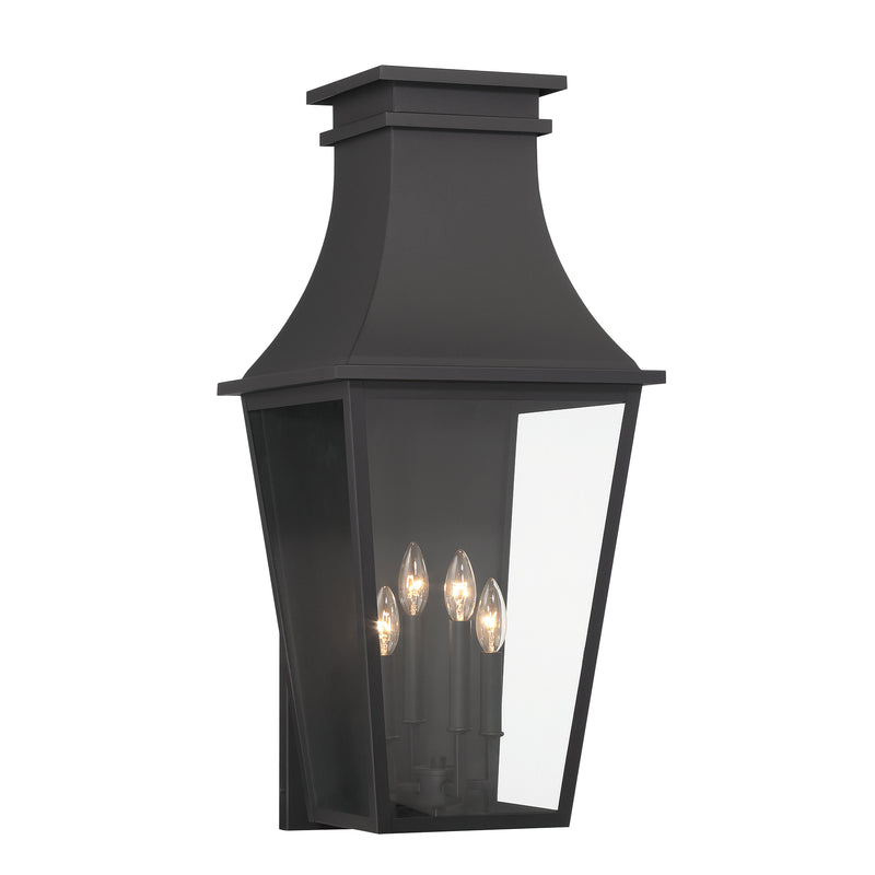 Minka Lavery Great Outdoors Gloucester 4 Light Outdoor Wall Mount-Sand Coal