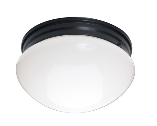 Maxim 5881WTBK Essentials 2 Light Flush Mount | Black
