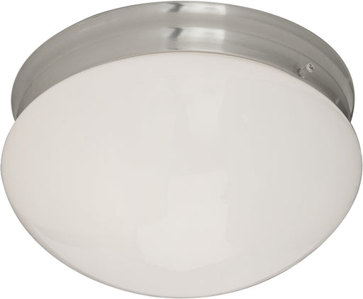 Maxim 5881WTSN Essentials 2 Light Flush Mount | Satin Nickel