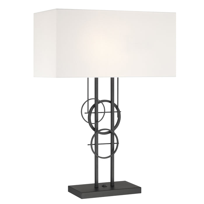 George Kovacs P5136-066 Tempo 1 Light Table Lamp -Coal