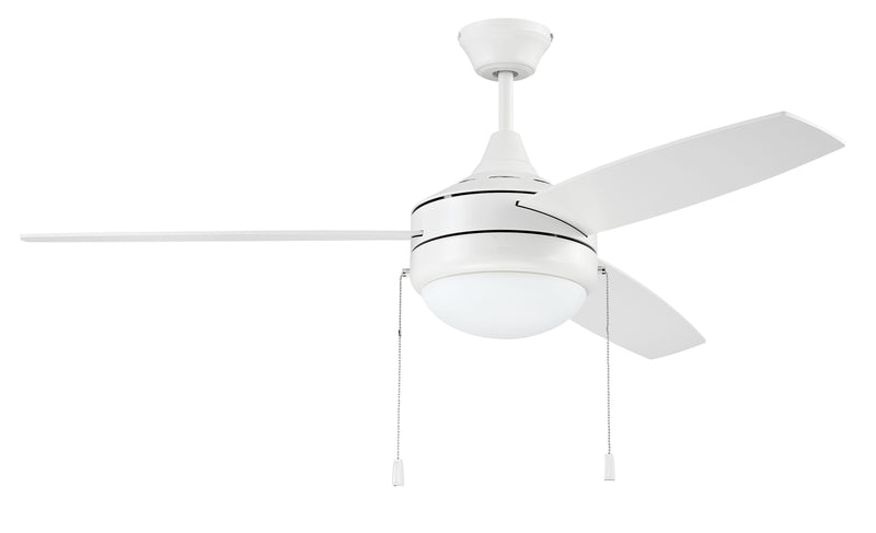 Craftmade EPHA52W3 Phaze Energy Star 3 LED Ceiling Fan -White