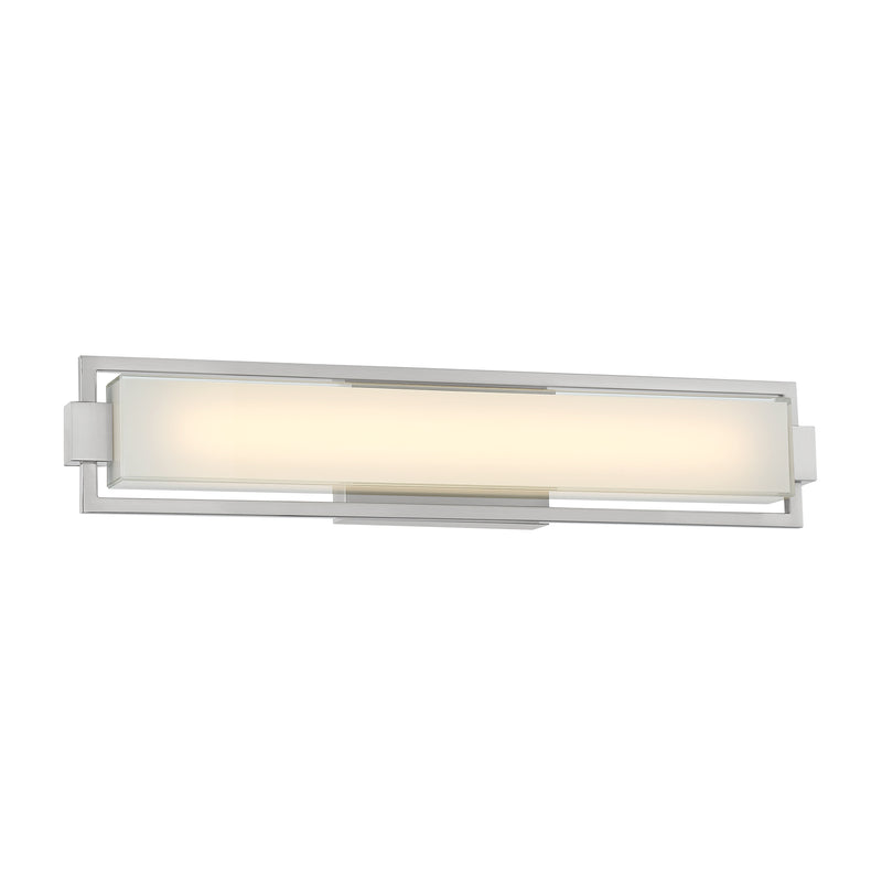 George Kovacs P5352-1-084-L Opening Act 24" LED Bath Light -Brushed Nickel