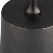 Orsten Dark Brown Oxidized Accent Table (13 in. W x 23 in. H)
