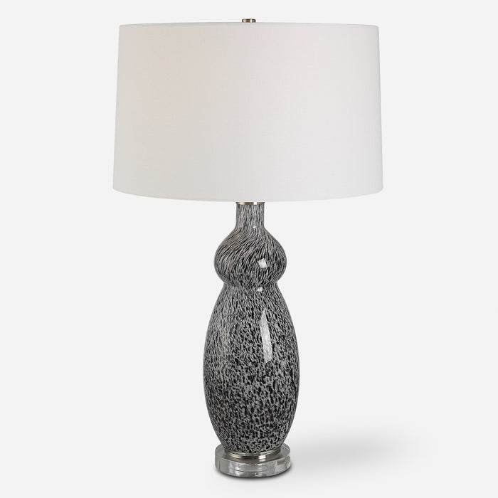 Uttermost Velino Curvy Glass Table Lamp