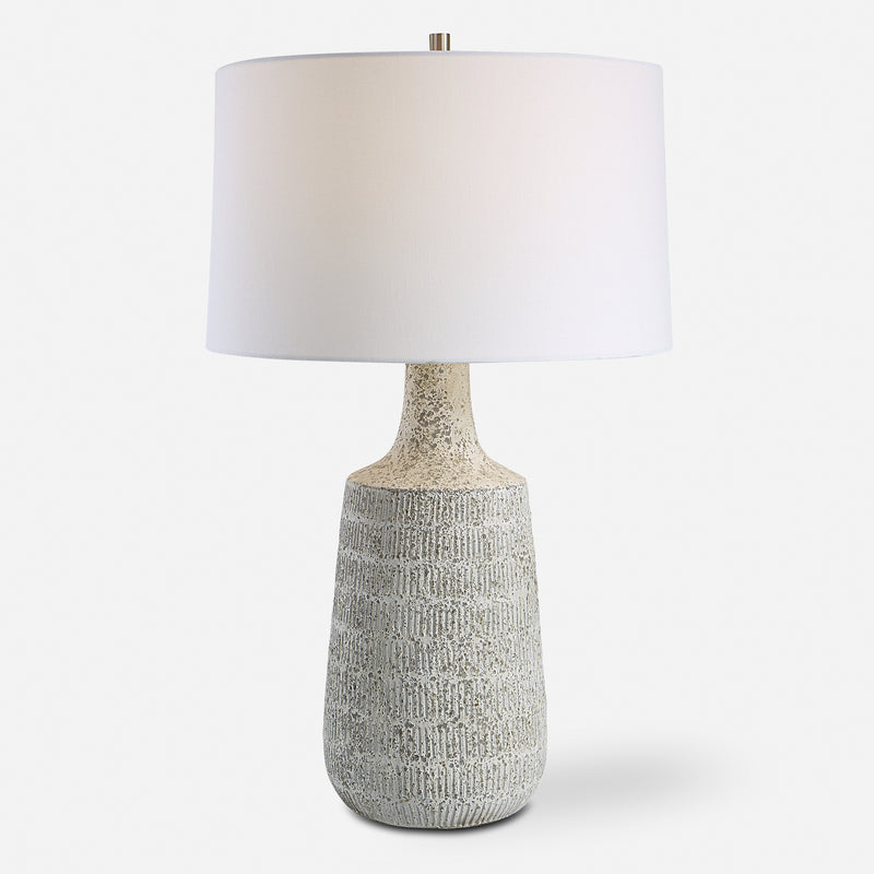 Uttermost Scouts White Table Lamp - ALCOVE LIGHTING