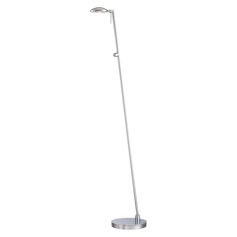 George Kovacs P4334-077 George's Reading Room LED Pharmacy Floor Lamp -Chrome