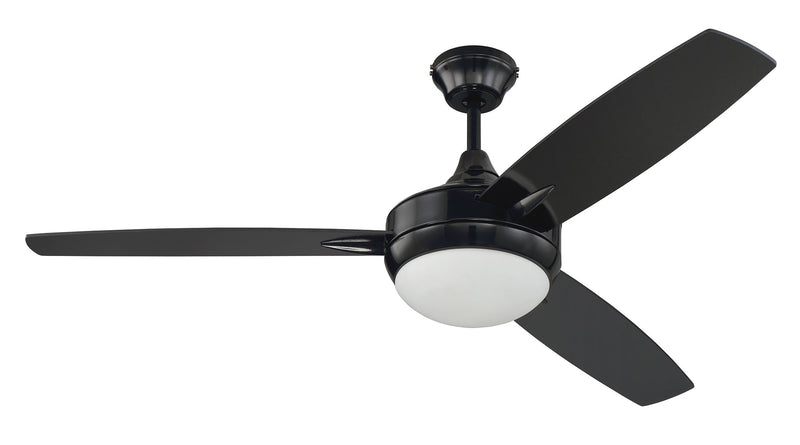 Craftmade TG52GBK3 Targas 52 LED Ceiling Fan -Gloss Black