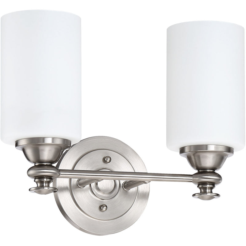 Craftmade 49802-BNK Dardyn 2 Light Vanity -Brushed Polished Nickel - ALCOVE LIGHTING