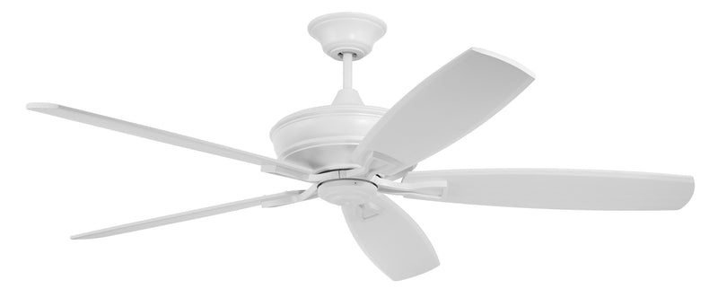 Craftmade SNT60MWW5 Santori 60 Outdoor Ceiling Fan -Matte White
