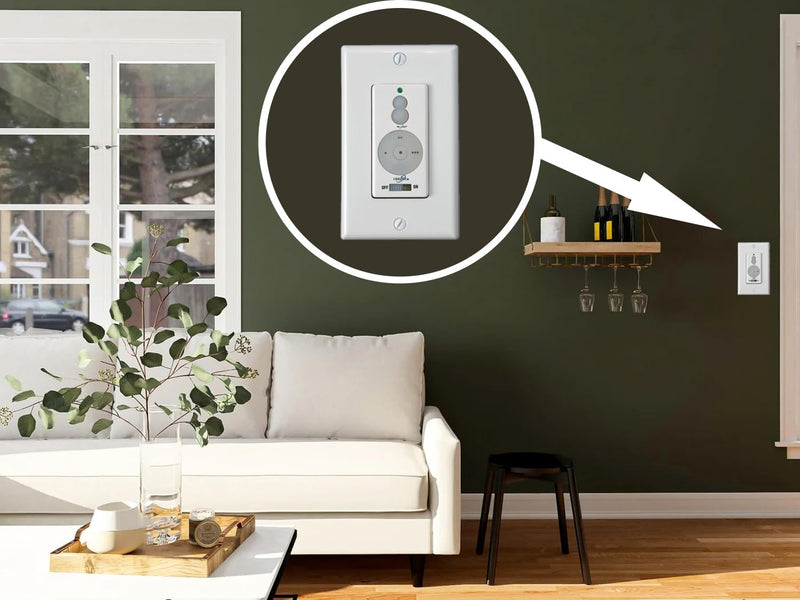 Minka Aire WCS213 Wall Control with Full Function Ceiling Fan Aire Control