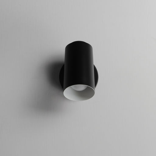 Maxim 62001BK SpotLight Outdoor LED Sconce Cylinder | Black