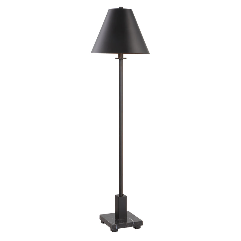 Uttermost Pilot Black Buffet Lamp - ALCOVE LIGHTING